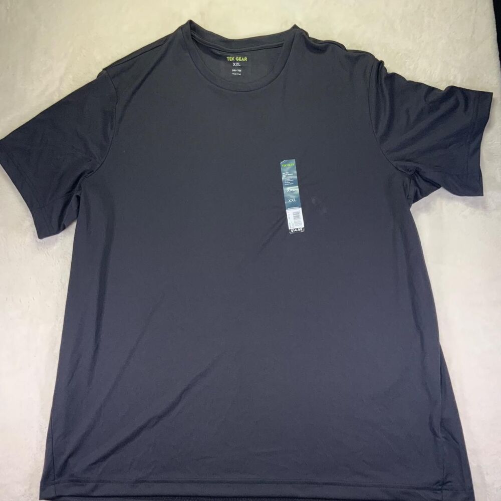 Tek-gear Men's Black T-shirt